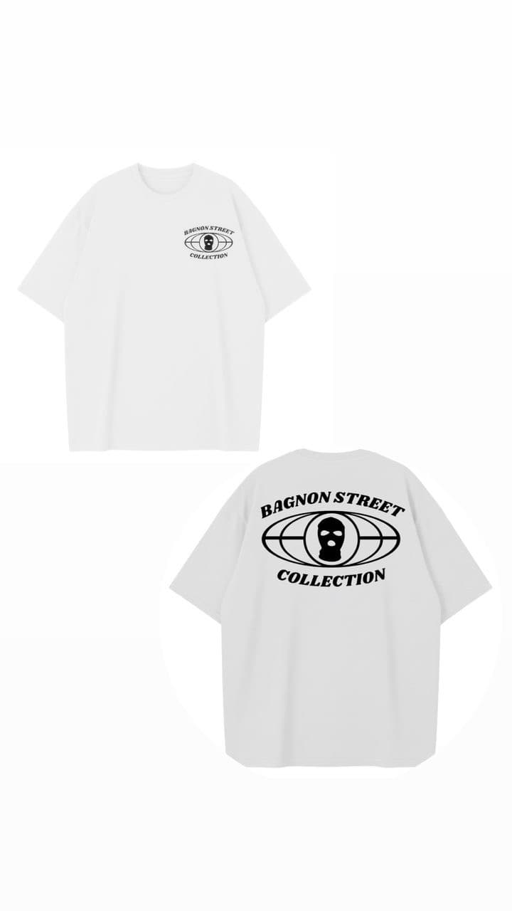 Tee BSC Globe — blanc