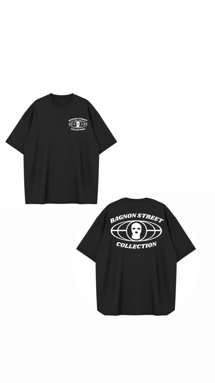 Tee BSC Globe — Noir